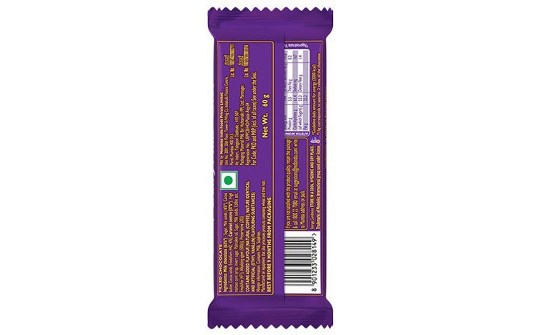 Cadbury Dairy Milk Silk Mocha Caramello   Pack  60 grams